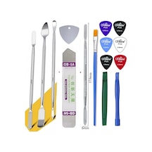 Çok Amaçlı Bilgisayar Tv Notebook Laptop Tablet Telefon Pc Metal Sökme Çubuk Spatula Pena Tamir Onarım Seti12