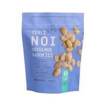 Noi Ege Bademi Soyulmuş Beyaz Badem İçi 140 G - 8 Adet - Paket Tarı