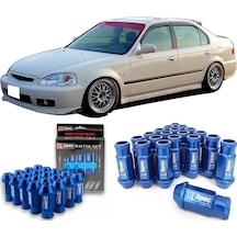 Honda Civic 1996-2001 Bijon Takımı Mavi 20 Adet D1 Spec