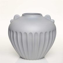 Vitale Antıque Gri Vazo Kısa 27 27 24 Cm Ak.jl0056 Renkli