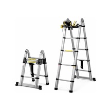 Sunup Sn-29682 3.2+3.2 Metre Teleskopik Merdiven Karavan Port Tavan Çadır Tekne Katlanır Alüminyum