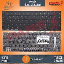 Apple Uyumlu MacBook Pro 15" A1990 (EMC 3215) MR942LL/A Klavye (TR) (Pars Power) Türkçe - Büyük Enter 671042
