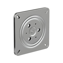 Metal Döner Tv Tabure Altlığı Rulmanlı 173 173 12 Mm 0060-5452