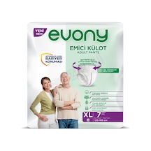 Evony Emici Külot Unisex Xl Boy 7'li Diğer