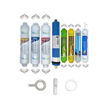 Pws Kapalı Kasa Su Arıtma Cihazlarına Uygun Eco 8li Vontron Mebran Alkali+mineral+detox Set