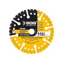 Sgs Çok Amaçlı Multı-materıal Elmas Kesme Diski 115 Mm Sgs2360