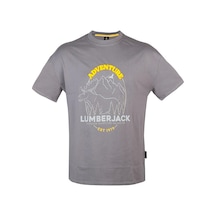 Lumberjack Erkek Tişört 4m Ml Teon 11ut1013 4fx 101567856 Antrasit