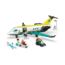 Acil Hava Ambulans Uçağı Ve Oyuncak Uçak Yapım Seti 60465 4 Adet