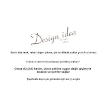 Kadınlar İçin Kore Kısa Tüylü Pamuklu Ceket Kışlık Tüylü Pamuklu Ceket Kahve