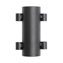 Springsun Rüzgar Geçirmez Kamp Çadırı Şemsiye Sabitleyici Metal Tüp - 35mm Siyah