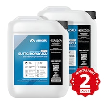 Alkoru 2 Adet 5 Kg Şeffaf Emici Yüzeyler İçin Su İtici Ve Koruyucu Malzeme Avantaj Paket