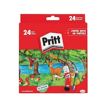 Pritt 24'lü Pastel Boya - Karton Kutu 124-Pembe