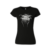 Dark Throne Siyah Kadın Tshirt 001