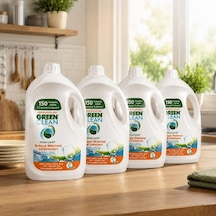 Green Clean Bulaşık Makinesi Jel Deterjanı 3 L 4'lü Paket