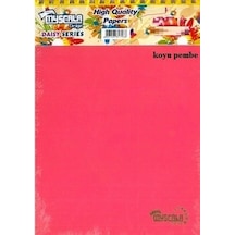 Özkan Defter A4 120 Yaprak Bloknot Myscala Çizgili Pembe