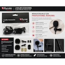 Rycote Lavalier Accessories Profesyonel Yaka Mikrofonu Aksesuarı Made İn Uk
