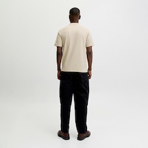 Jack & Jones Jack&jones Austin Erkek Bej Polo Yaka Tişört