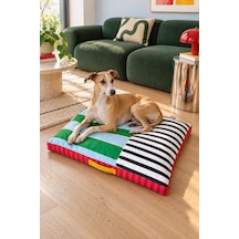 Kedi Ve Köpek Yatağı Modern Tasarımlı, Çıkarılabilir, Yıkanabilir Kılıf Rıka
