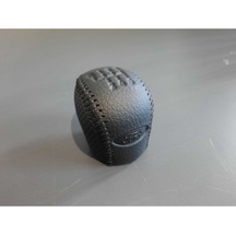 Transit Vites Topuzu-2012 Model Ve Sonrası 6 Ileri Araçlar Için Uyumlu--suni Deri Ford Logolu Siyah