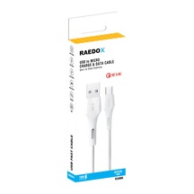 Raedox Usb To Micro 18w 3.4a Hızlı Kablo