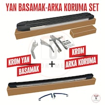 Türkmen Citroen Berlingo Yan Basamak-arka Koruma Set 2008-2018
