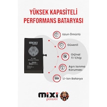 Apple Uyumlu iPhone 11  Yüksek Kapasiteli Batarya, Pil Sağlığı Yüzdesi Gösterir,