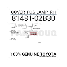 Toyota Corolla 201822 Ön Sis Lamba Kapağı Sağ Oem No: 81481-02b30