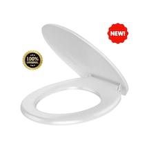 Klozet Kapağı - Standart Oval Dayanıklı Malzeme Tak&çıkar Kolay Temizlenebilir Beyaz Plastik Diğer