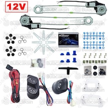 Otomatik Cam Kaldırma Motoru Komple Set 2 Cam için