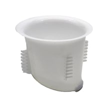 Titiz Tp-121 Plastik Wc Matik Tuvalet Kapağı - Tek Kapaklı Koku Önleyici - Beyaz - 1 Adet
