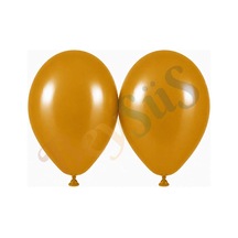 Zerdeçal Renk Lateks Retro Balon 50 Cm - 2 Adet Turuncu