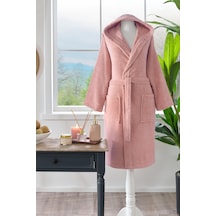 Özdilek Tek Bornoz Şalyaka Kapşonlu-woven Tarçın Xxl Beden