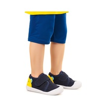 Kiko Kids Catly Cırtlı Erkek Bebek İlk Adım Panduf Ayakkabı Lacivert
