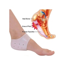 Silikon Koruyucu Ayak Bileği Jel Desteği Plantar Fasiit Topuk Dikeni