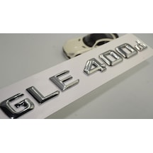 GLE400d Bagaj Krom Metal 3M 3D Yazı Logo