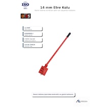14 Mm Etre Kolu Demir Bükme Aleti