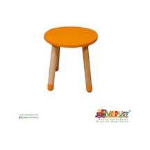 Wood&Joy Turuncu Tabure