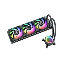 Nucleus Aıo Cr360 Lux D-rgb Hepsi Bir Arada Sıvı Cpu Soğutucu, Ek Fpt Fanları, Su Soğutma Bilgisayar Parçaları, 1