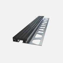 Tesay 11 Mm Pvc Bantlı Basamak Profil Siyah 8'li Avantaj Paketi Mıchu