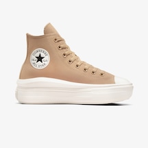 Converse Chuck Taylor All Star Move Platform Unisex Kahverengi Süet Sneaker - A11145c Kahverengi
