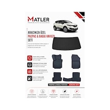 Renault Captur 2013 Model 4d Ekstra Havuzlu Paspas Ve Bagaj Havuzu Set