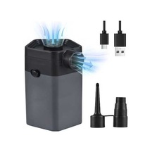 Artfulabode Yatak, Taşınabilir Şişme Şişirme/indirme, Şişirme Pompası Nozul Kablosuz İlaveli Hızlı Havuz Geeroyoo Çift Botu, 6000pa - Cf