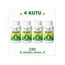 Relaxon 1500 Mg 4 Kutu 120 Bitkisel Kapsül Relaxon Takviye Edici Gıda