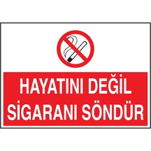 Fezzstore Uyarı Levhası Ölçü 25 35 Dekote