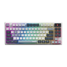 Msı Forge Gk600 Tkl Wıreless Sky Tr Rgb Mekanik Gaming Oyuncu Ckckmsı0008