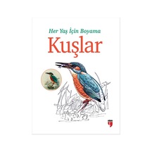 Her Yaş İçin Boyama - Kuşlar- Edam