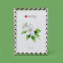 Deco Cordoba Metal Fotoğraf Çerçevesi - Silver - 13x18 Cm