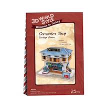 2 Adet Türk Seramik Mağazası 3d Puzzle