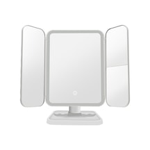 Ctbx 430 Üç Taraflı Katlanır Led Makyaj Aynası