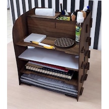 A4 Evrak Rafı Masaüstü Organizer Peçetelik Kalemlik Sku: Smgstkb5c299eae9